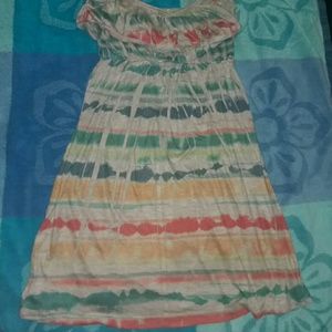 Multicolored  dress